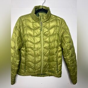 Marmot Vibrant Green Puffer Jacket